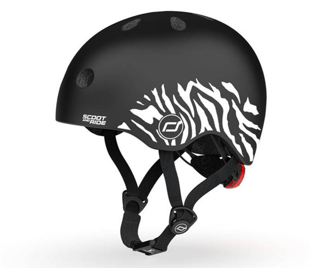 Scoot & Ride Kask Ochronny XXS-S dla dzieci 1-5 lat Zebra - 1039899 - zdjęcie